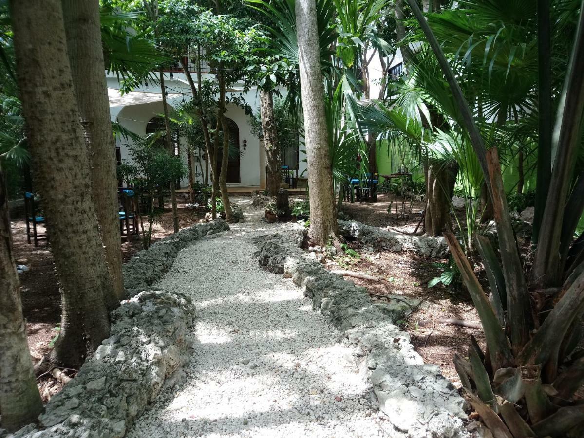 Casita Rustica En La Selva Hotel Cancún Exterior foto