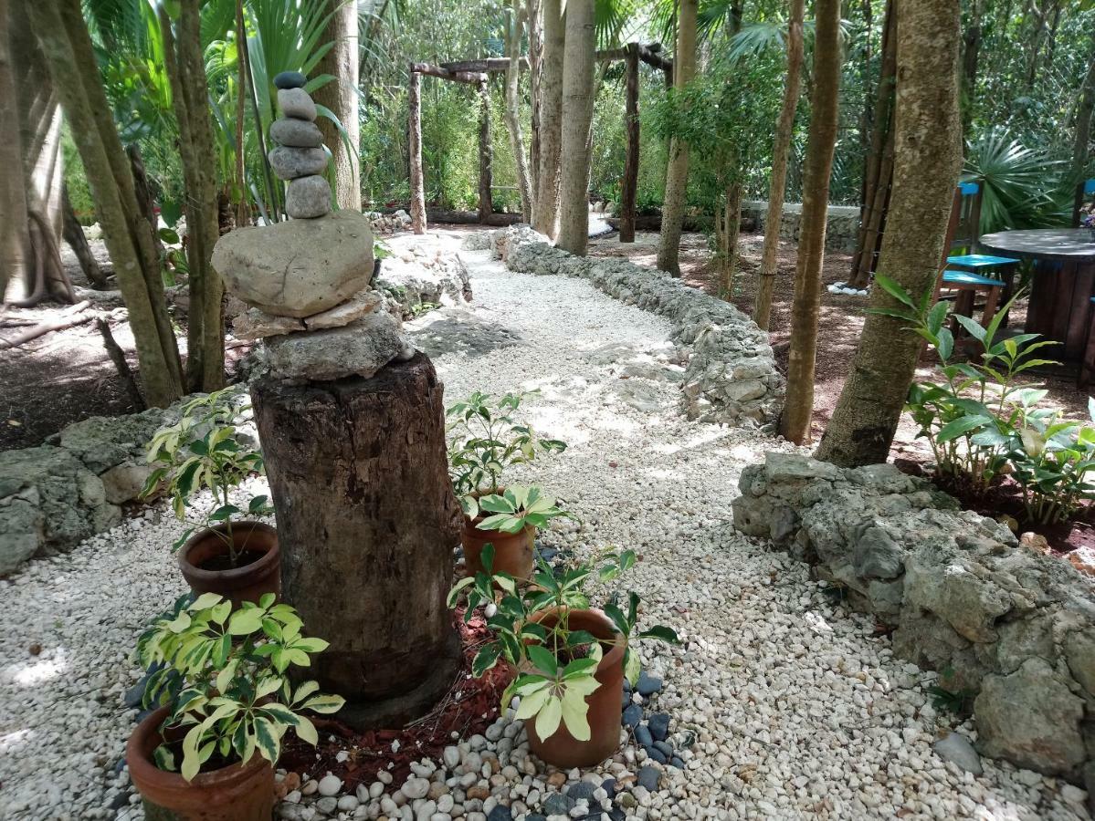 Casita Rustica En La Selva Hotel Cancún Exterior foto