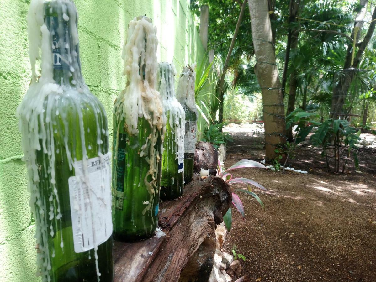 Casita Rustica En La Selva Hotel Cancún Exterior foto